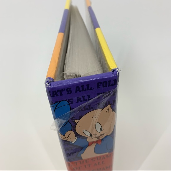 Vintage Looney Tunes Gang 1997 Taz Bugs Bunny 4x6 Pocket Memo Binder Photo Album - Picture 5 of 12